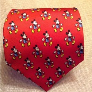 4 for $25 Mickey Mouse Novelty Tie 100% Silk